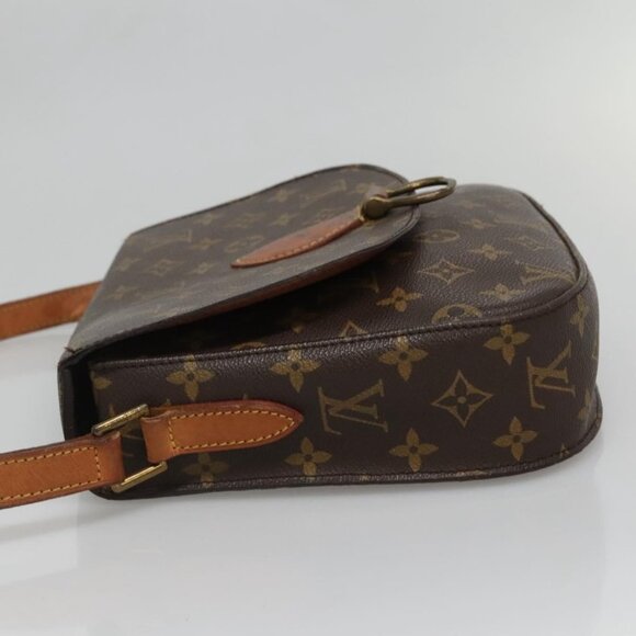 LOUIS VUITTON Monogram Saint Cloud GM Shoulder Bag M51242 LV Auth 115277 - Picture 6 of 16